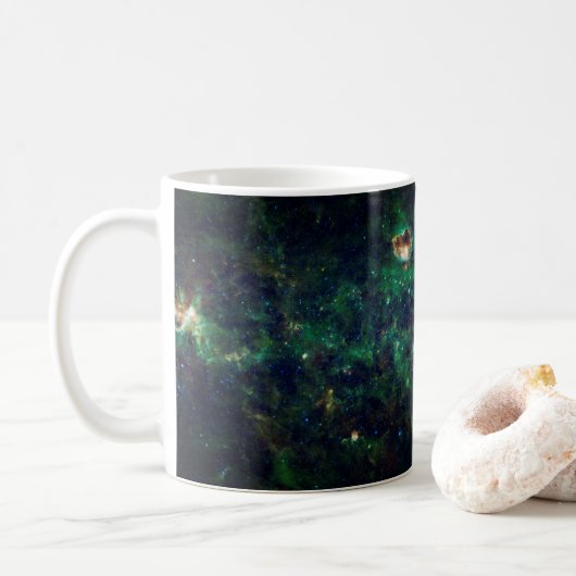 Melkwegmelkweg Cosmic Space Koffiemok (Met donut)