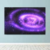 Melkwegstelsel Canvas Afdruk (Insitu (Houten vloer))