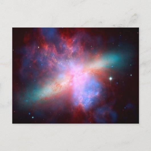 Melkwegstelsel M82 Briefkaart (Voorkant)