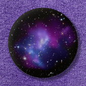 Melkwegstelsel MACS J0717 Paarse Hemel Foto Ronde Button 5,7 Cm