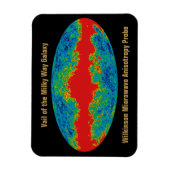 Melkwegstelsel Sluier over WMAP heelal Magneet (Verticaal)