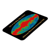 Melkwegstelsel Sluier over WMAP heelal Magneet (Linkerzijde)