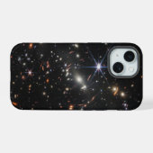 Melkwegstelsel Smacs 0723. iPhone 15 Case (Achterkant horizontaal)