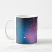 Melkwegsterrenstelsel 'El Gordo' met massakaart en Koffiemok (Links)