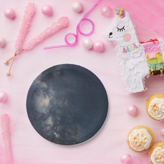 Melkwegsterrenstelsel, mooie Night Sky Papieren Bordje (Feest)