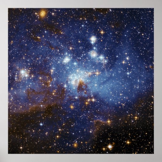 Melkwegsterrenvorming Stellar Nursery LH 95 Poster (Voorkant)