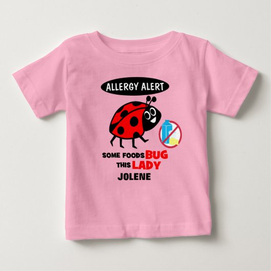 Melkzuur Alert Ladybug Shirt (Voorkant)