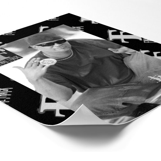 Melkzwart/wit poster (Hoek)