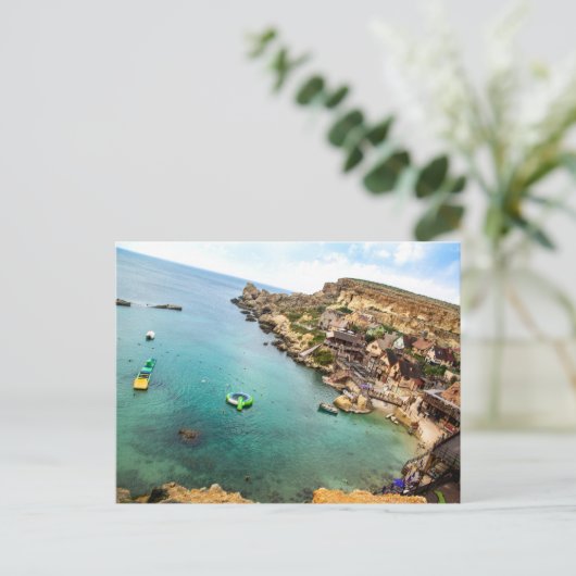 Mellieha, Malta Briefkaart (Staand voorkant)