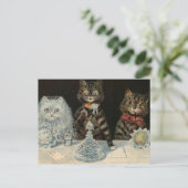 Mellin's Food Biscuits van Louis Wain Briefkaart (Staand voorkant)