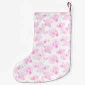 Melli's eerste kersthartroze, aangepast aan de beh kleine kerstsok (Achterkant)