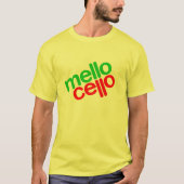 mello cello (man) t-shirt (Voorkant)
