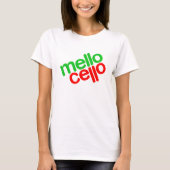 Mello Cello (vrouwen) T-shirt (Voorkant)