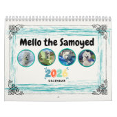 Mello the Samoyed 2026 Calendar Kalender (Hoes)