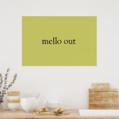 Mello uit poster (Keuken)