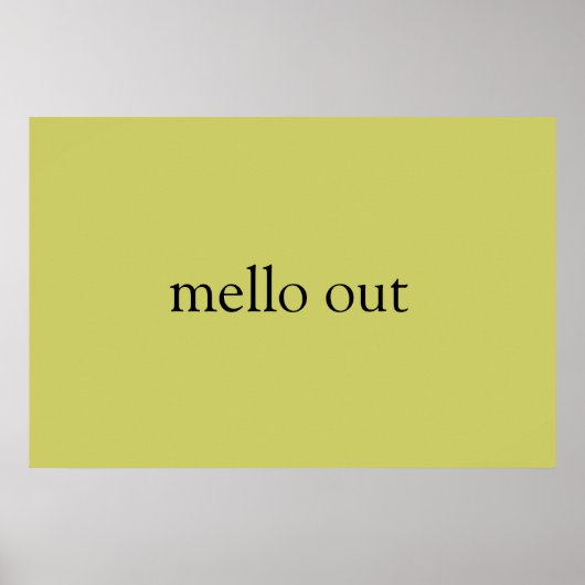 Mello uit poster (Voorkant)