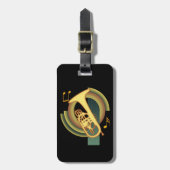 Mellophone Bagagelabel (Voorkant verticaal)