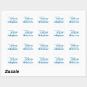 Mellophone Creation Vierkante Sticker (Vel)
