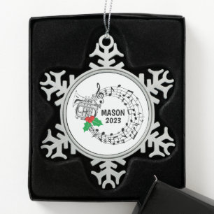 Mellophone Marching Band Kerst Ornament