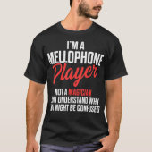 Mellophone Player Magicien Mellophonist T-shirt (Voorkant)
