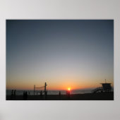 Mellow bij Beach Poster (Voorkant)