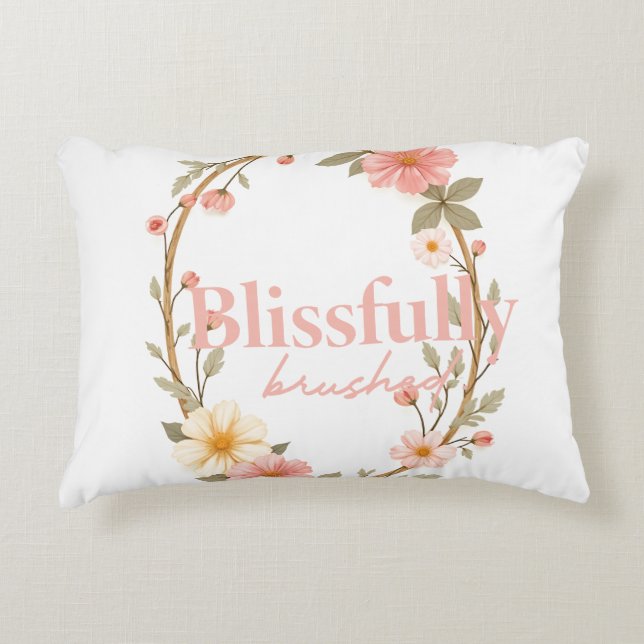 Mellow Blooms Accent Kussen (Voorkant)