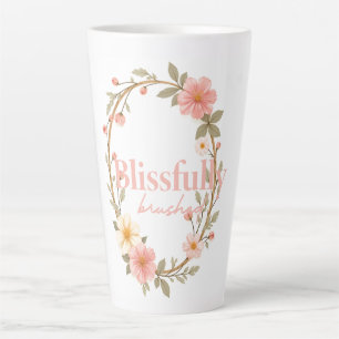 Mellow Blooms Latte Mok
