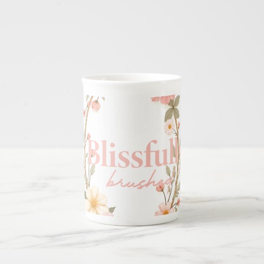 Mellow Blooms Porselein Kop (Voorkant)