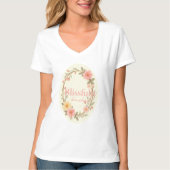 Mellow Blooms T-shirt (Voorkant)