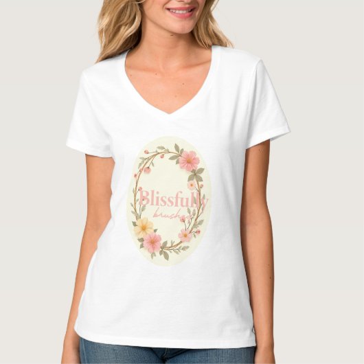 Mellow Blooms T-shirt (Voorkant)
