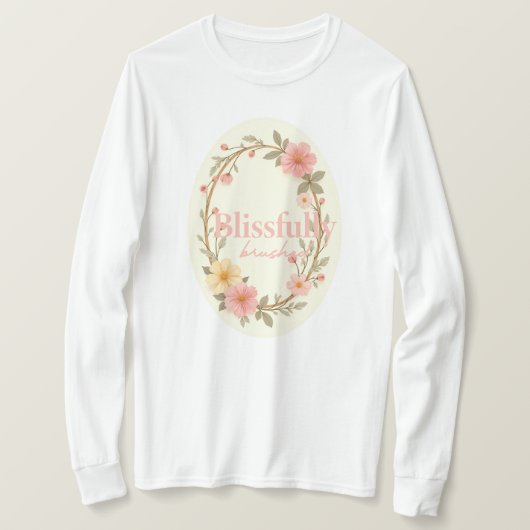 Mellow Blooms T-shirt (Design voorkant)
