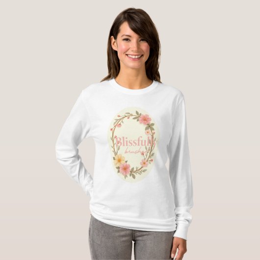 Mellow Blooms T-shirt (Voorkant volledig)