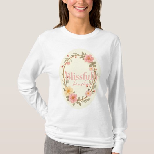 Mellow Blooms T-shirt (Voorkant)