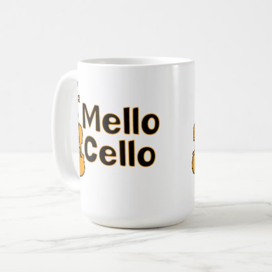 Mellow Cello Koffiemok (Voorkant links)