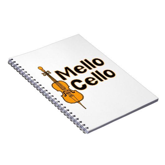 Mellow Cello Notitieboek (Rechterzijde)