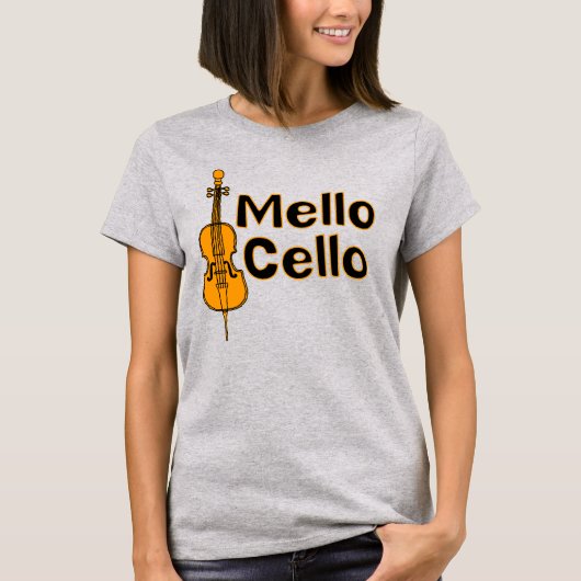 Mellow Cello T-shirt (Voorkant)