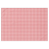 Mellow Classic Gingham - red white check plaid. Tafelkleed (Voorkant (Horizontaal))
