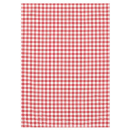 Mellow Classic Gingham - red white check plaid. Tafelkleed