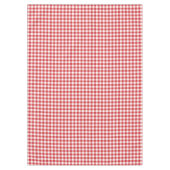 Mellow Classic Gingham - red white check plaid. Tafelkleed (Voorkant)