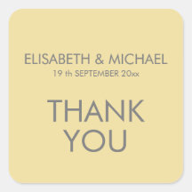 Mellow geel eenvoudige minimalistische trendy