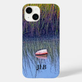 Mellow Line Marsh Boat Float in Marsh Grass Case-Mate iPhone Case (Achterkant)