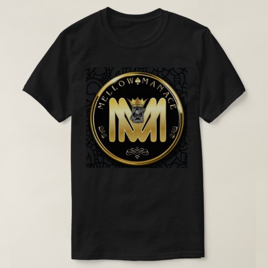 Mellow Man Ace - Logo - Black T-Shirt (Design voorkant)