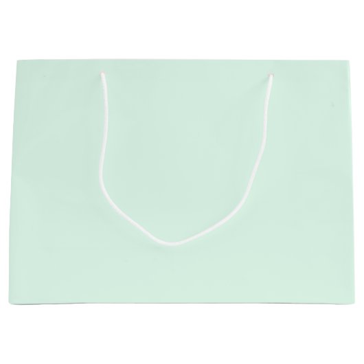 Mellow Mint Large Gift Bag Groot Cadeauzakje (Voorkant)
