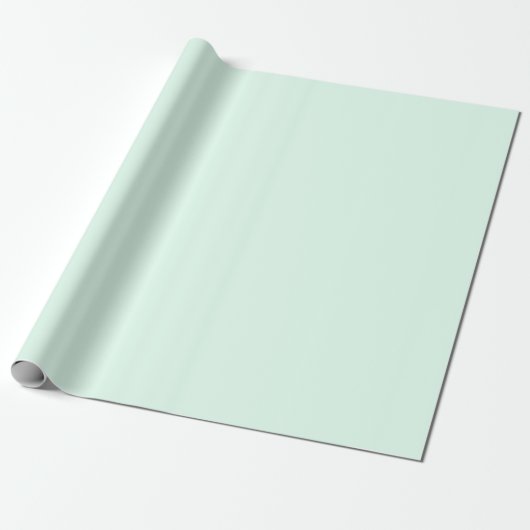 Mellow Mint Wrapping Paper Cadeaupapier (Uitgerold)