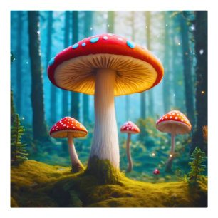 Mellow Mushroom Photo Enlargement Foto Afdruk