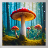 Mellow Mushroom Poster (Voorkant)