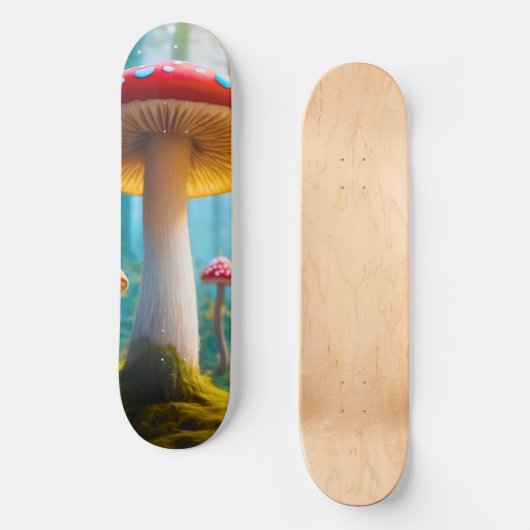 Mellow Mushroom Skateboard (Voorkant)
