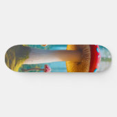 Mellow Mushroom Skateboard (Horizontaal)