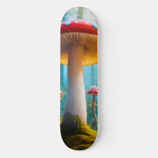 Mellow Mushroom Skateboard (Voorkant)