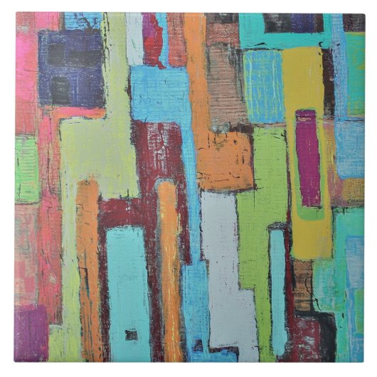 Mellow Out 6 x 6 keramische Tegel Tegeltje (Voorkant)